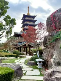 live赴一場人少景美的寶山寺唐風紅葉之約