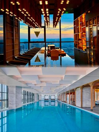 Stay in the clouds! This magical hotel in Changsha has a sky-high pool perfect for photos