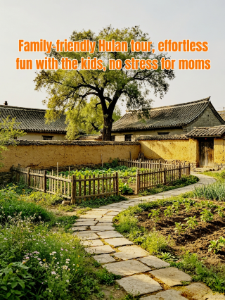 Family trip to Hulan, easy outing with kids without tiring mom