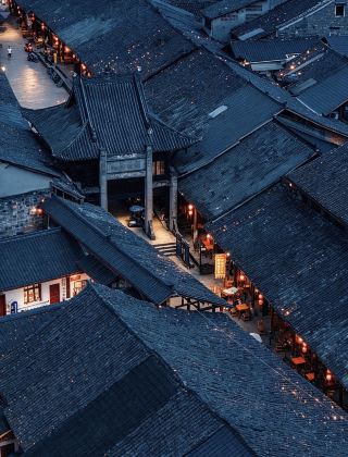 樂山羅城古鎮茶館：藏在船形老街的慢時光
