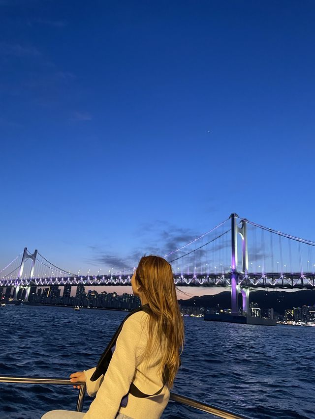 이제는 부산여행 필수코스가 되어버린 광안리 요트투어
