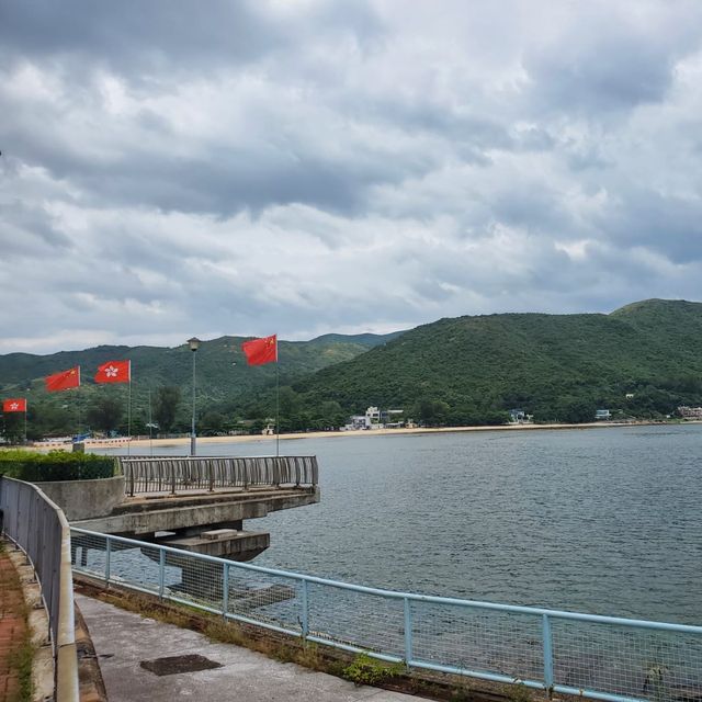 三號風球下嘅梅窩一日遊