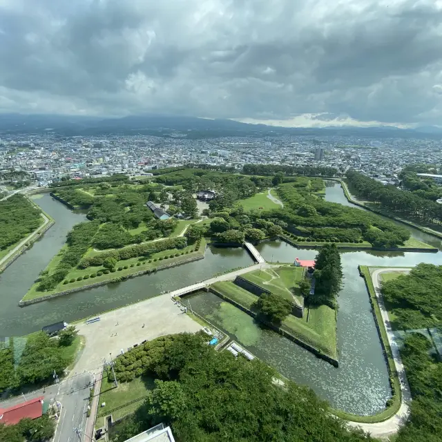 「冰封歲月中的瑰寶 - 日本北海道夏日五稜郭」