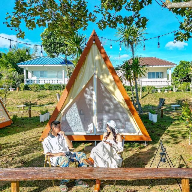 ที่พักเปิดใหม่เขาค้อ สไตล์แกลมป์ปิ้ง ฟีลดีมาก เพียงคนละ 590 บาท🏕️⛰️