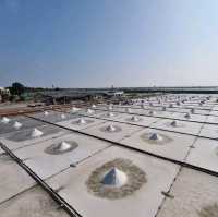 Pretty salt fields in Tainan