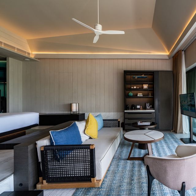 Pool Villa สระ 7 สี ที่ Hyatt Regency Koh Samui
