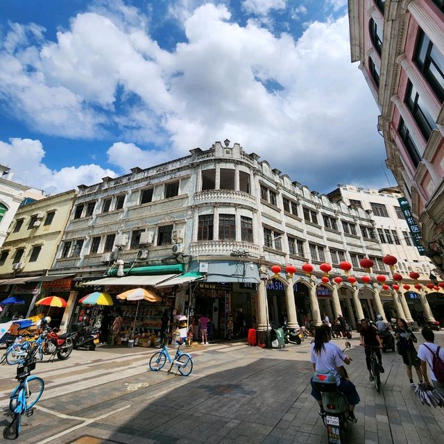 騎樓商店步行街