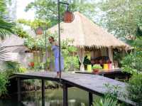 รีสอร์ทริมน้ำอัมพวา บรรยากาศดีมากเลยนะ