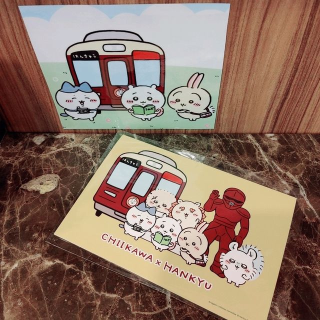 １日乗車券ちいかわ×はんきゅう