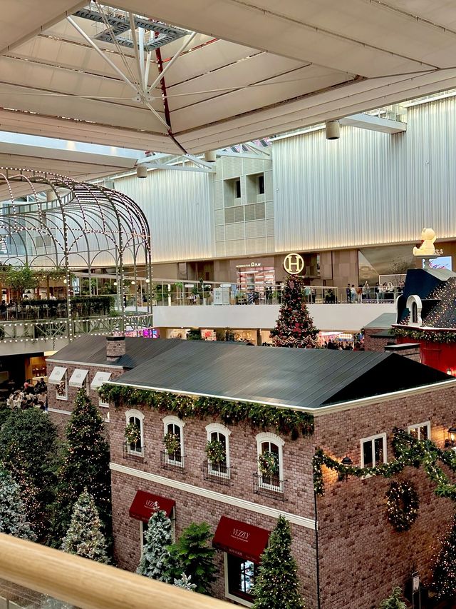 여의도 더현대서울에 크리스마스 빌리지가 왔어요🎄