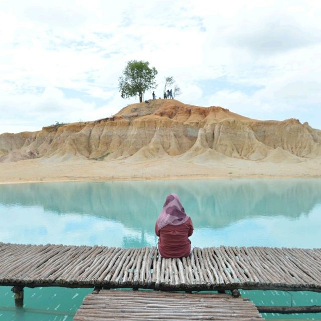 Telaga Biru Gurun Pasir Tanjung Uban Bintan