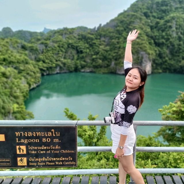 วิวมุมสูง บนเกาะแม่เกาะ