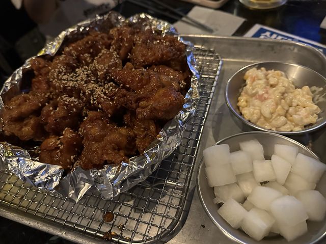 韓国で美味しいチキン!?大邱にあった。 韓国で美味しいチキン!?大邱にあった。