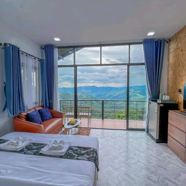 ที่พักเปิดใหม่ดอยสกาด บ้านกุหลาบ