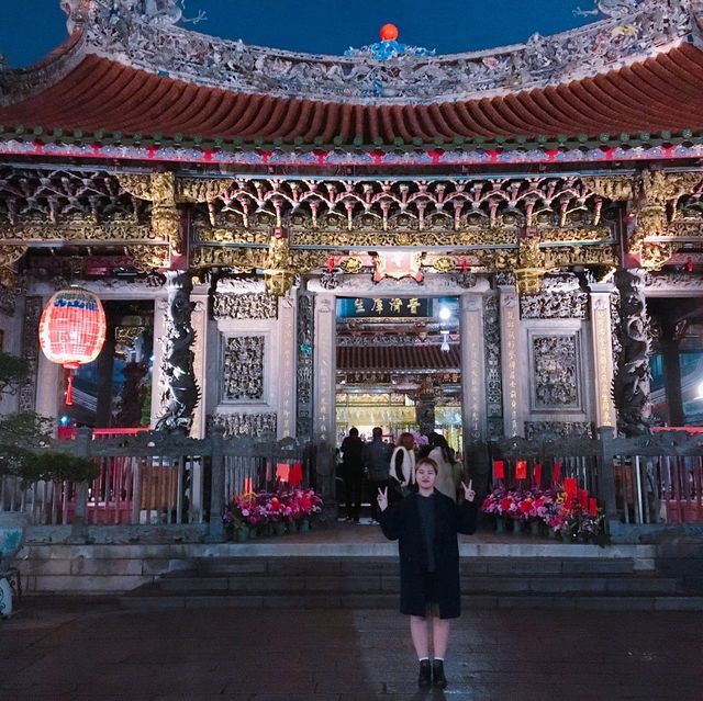 대만 가볼만한 곳, 밤에 더욱 예쁜 용산사 ✨