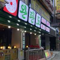 한판에 구워주는 고기 🥩 맛집 추천 완판도 파장시장점