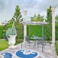 คาเฟ่สุพรรณ บรรยากาศเมืองนอก! สวนฟีลอังกฤษ