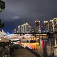 A great night walk in Min River