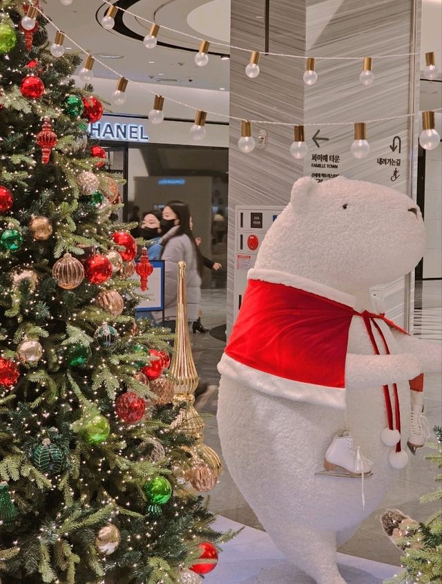 크리스마스 포토존에서🎄