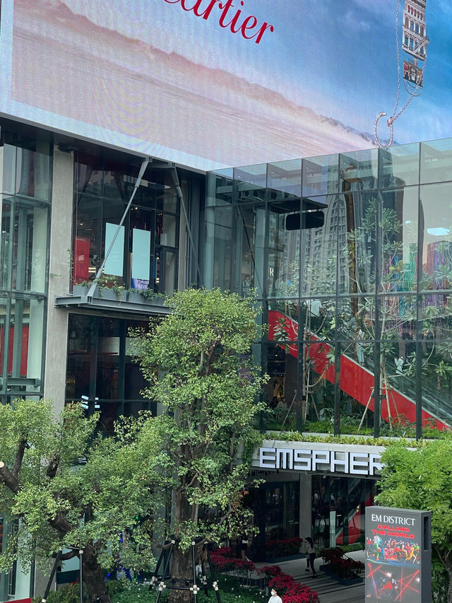 曼谷新商場EMSPHERE，絕對值得一遊！