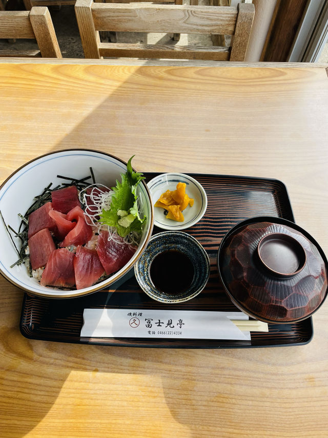 【神奈川県/冨士見亭】美味しい海鮮と絶景の眺め