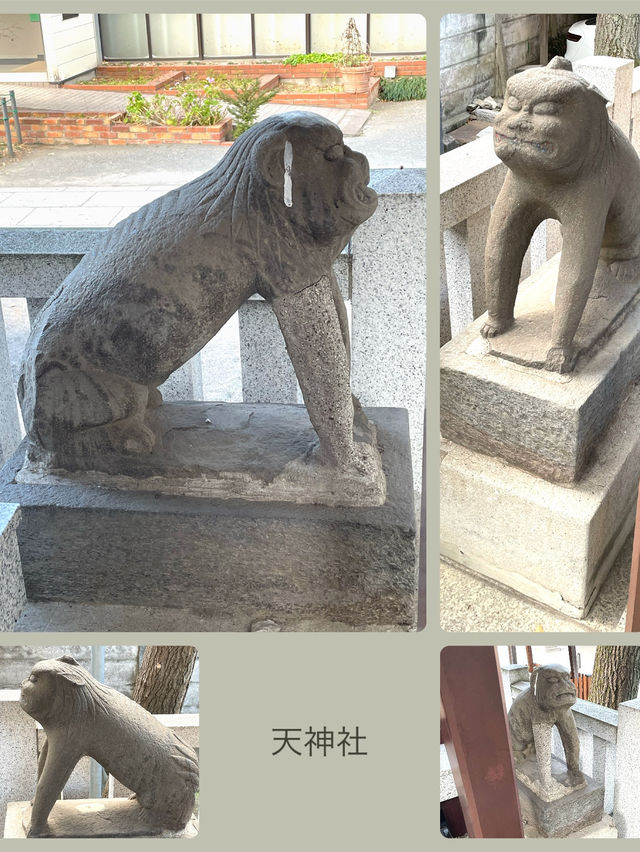 【東京都/鎧神社】珍しい狛犬型庚申塔