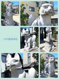 【川戸稲荷神社/埼玉県】宗忠鳥居と流造の社殿