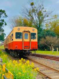【千葉】9割が知らない?!超穴場スポット🤎チョコレートカラーの足湯のあるレトロ駅