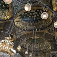 カイロの一大観光地　ムハンマド・アリ・モスク