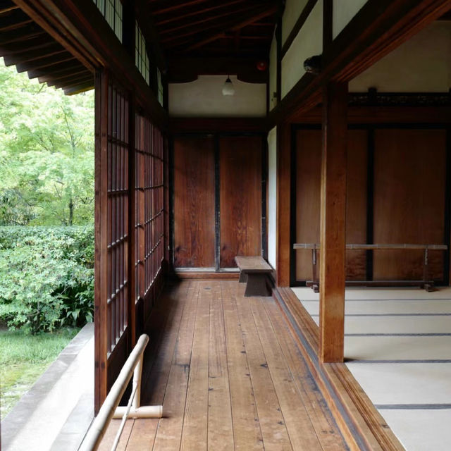 清澄庭園：水墨畫捲般