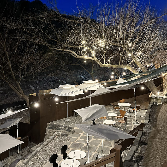 계곡이 흐르는 통창뷰의 힐링카페 테라스478🌳☕️