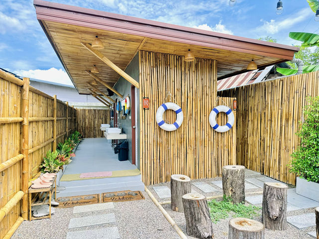 Waterside Camping บางตะบูน 🏕️🛶🌴