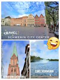 Let's walk around the city of Schwerin, Germany!