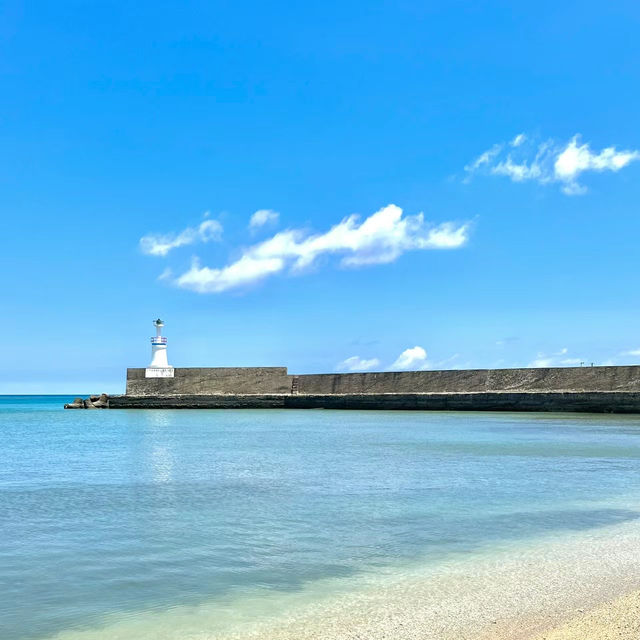 宮地浜海水浴場：白沙碧海
