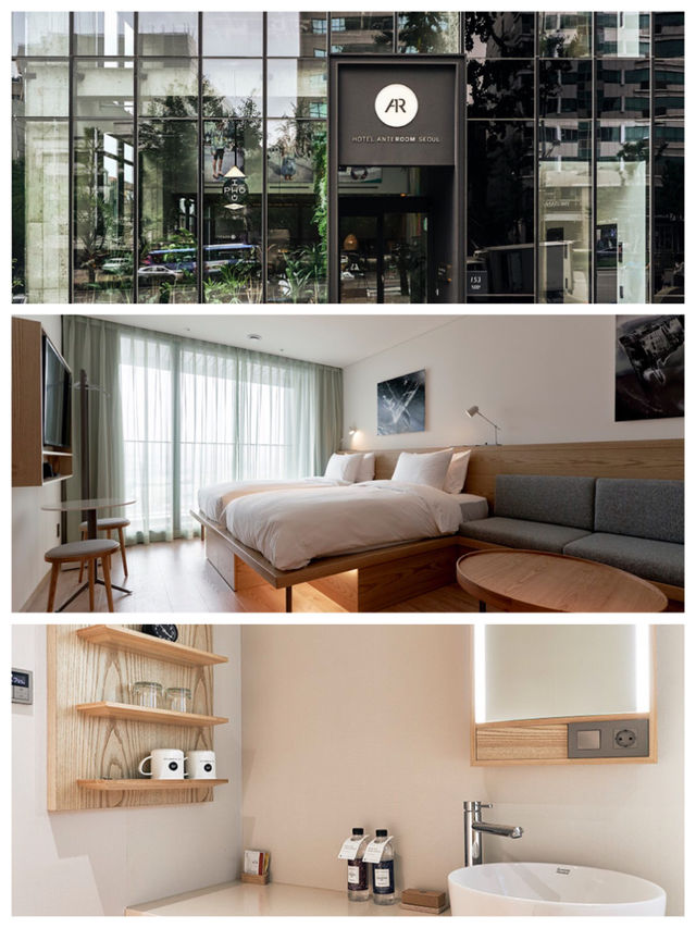 首爾酒店：現代工業風與藝術氣息，充滿靈感舒適🇰🇷 Hotel Anteroom Seoul 호텔안테룸서울 
