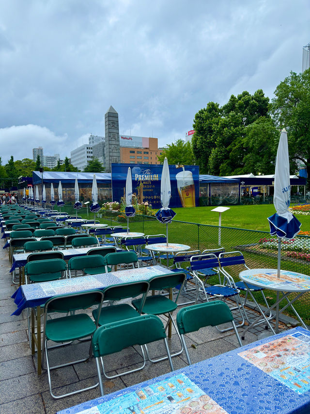 札幌　札幌観光　札幌夏のお楽しみイベントさっぽろ大通ビアガーデンに行ってきたぞ！