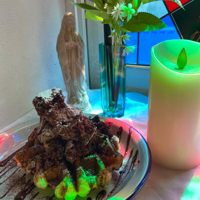 크로플+분위기 맛집인 여기는⁉️