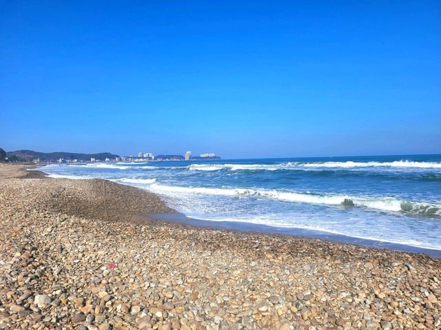 양양여행 필수코스! 🏖낙산해수욕장💙🩵💙🩵