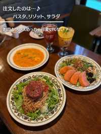 【韓国旅行】 ホットプレイス延南洞の高評価ユッケパスタ