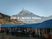 Day 3 Mardi Himal (Low Camp - High Camp)