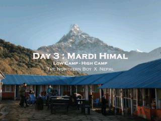 Day 3 Mardi Himal (Low Camp - High Camp)