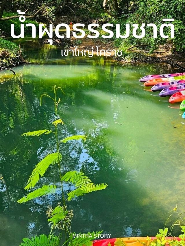 Unseen สระมรกต น้ำผุดธรรมชาติ ปากช่อง เขาใหญ่ 