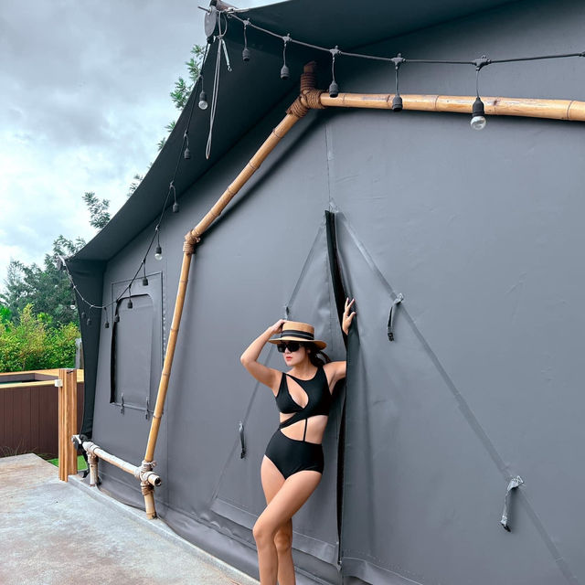 ที่พักเขาใหญ่สไตล์Glamping อาณาจักรพูลวิลล่า