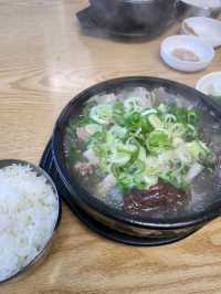 콩나물이 들어간 특별한 장성 돼지국밥
