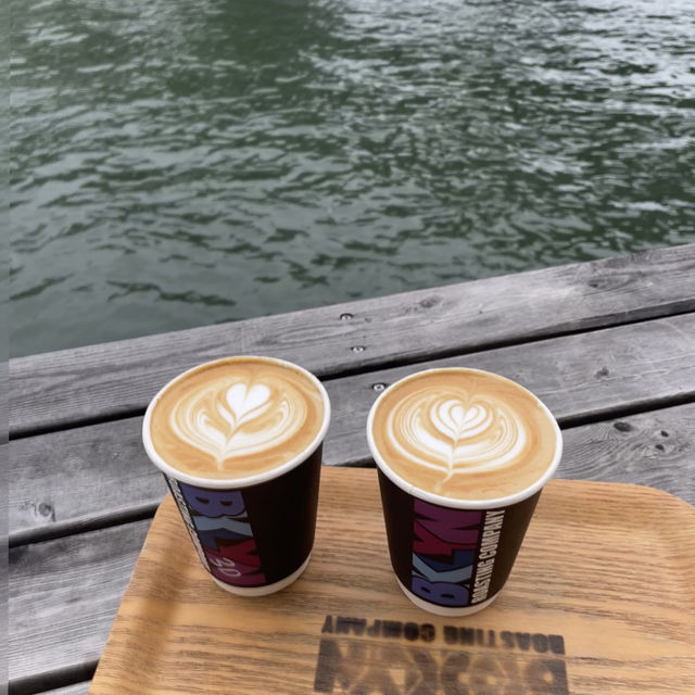오사카 N번차 방문자의 강추 강변뷰 카페 💛☕️