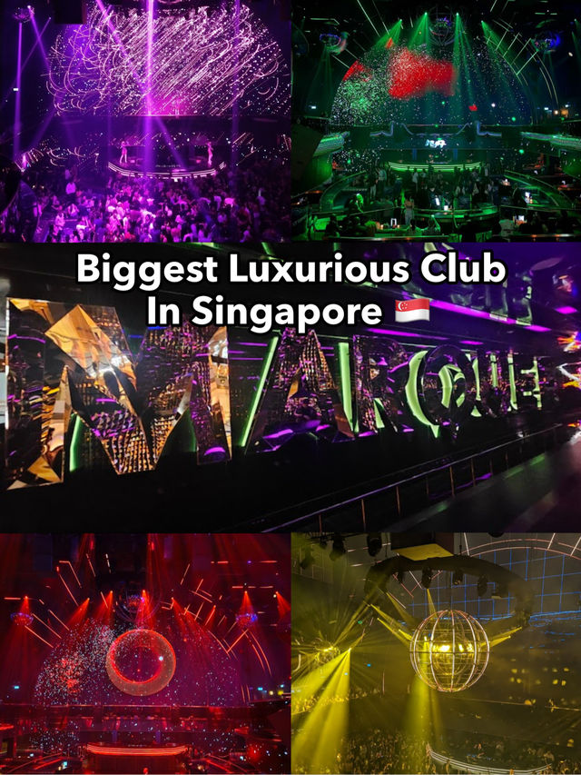 Ferries Wheel in 🇸🇬 Biggest Luxurious Club, Marquee @ MBS!