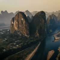 The best hike in Guilin China