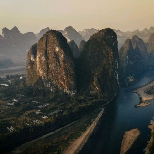 The best hike in Guilin China