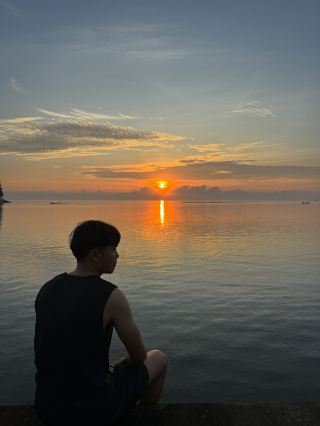 Watching the Sunrise at Laem Pho