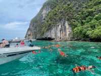 snorkling in Pi Leh Bay